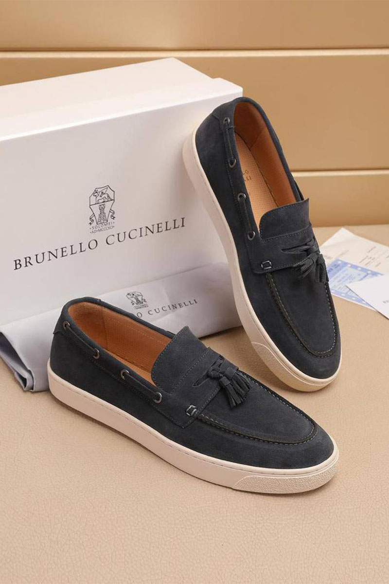Brunеllо Сuсinеlli Мужские замшевые лоферы