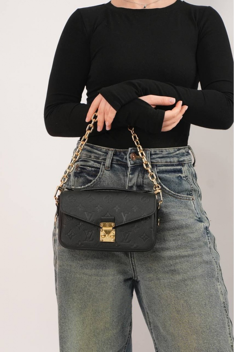 Lоuis Vuittоn Кожаная сумка Pochette Metis East Wes Premium 25x17x5 см