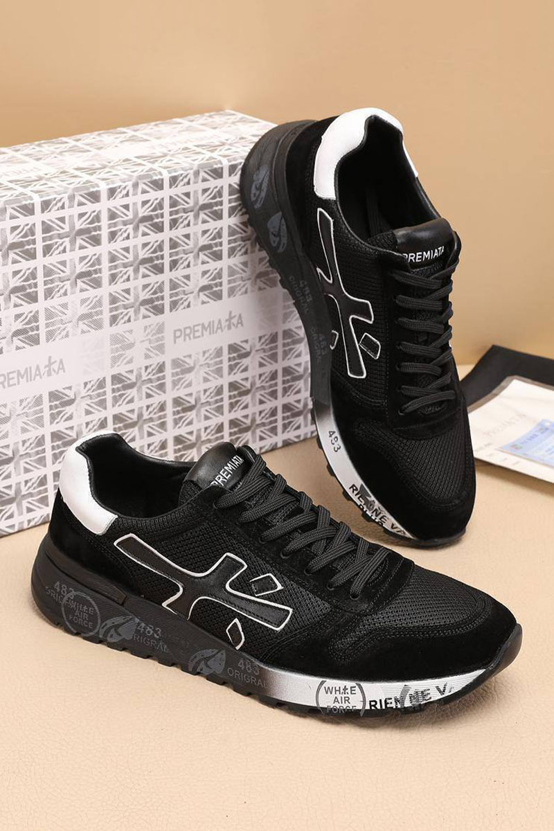 Premiata Комбинированные кроссовки Mick