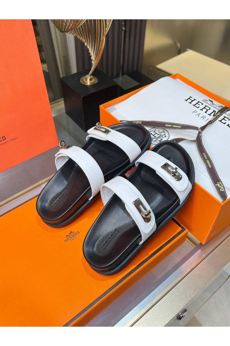 Hermes Женские шлёпанцы Chypre premium