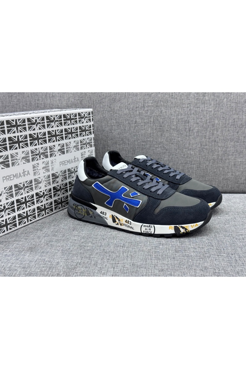 Premiata Мужские кроссовки с мехом Mick