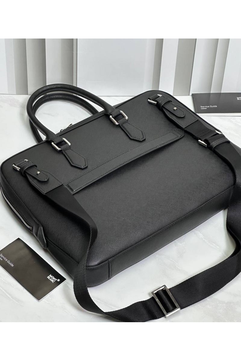 Montblanc Кожаный портфель Sartorial premium 39x28x5 см