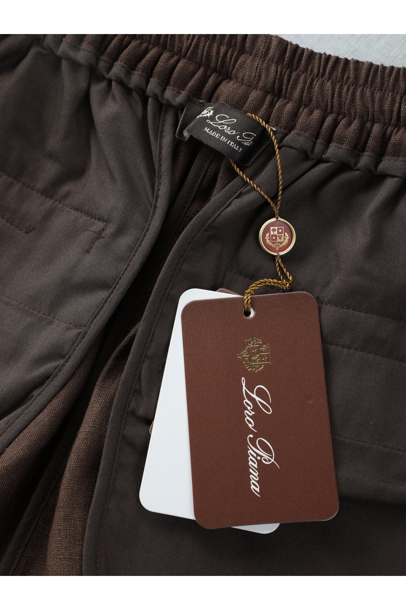 Loro Piana Льняной костюм коричневого цвета premium