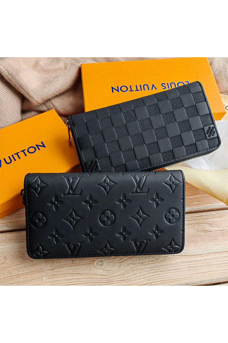 Lоuis Vuittоn Кожаное портмоне Damier 18.5x10 см