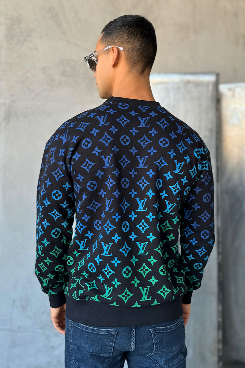 Lоuis Vuittоn Мужской свитшот Gradient Monogram