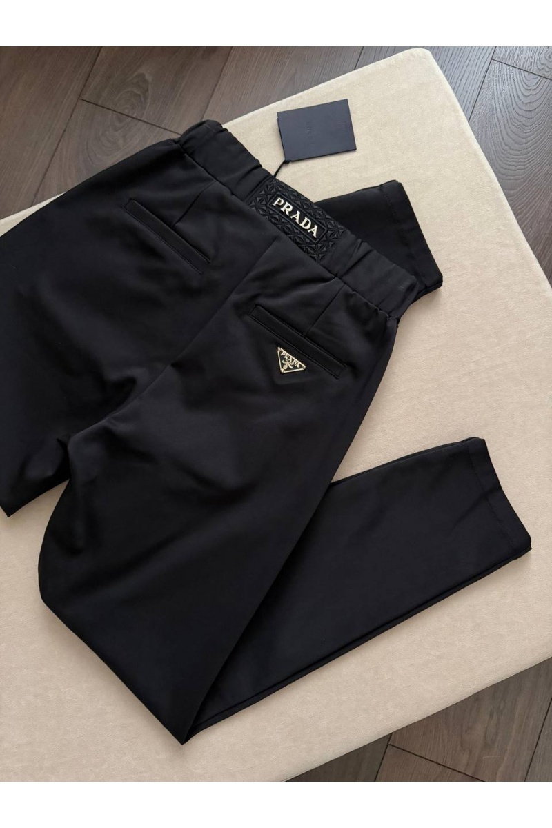 Prada Чёрные женские брюки 