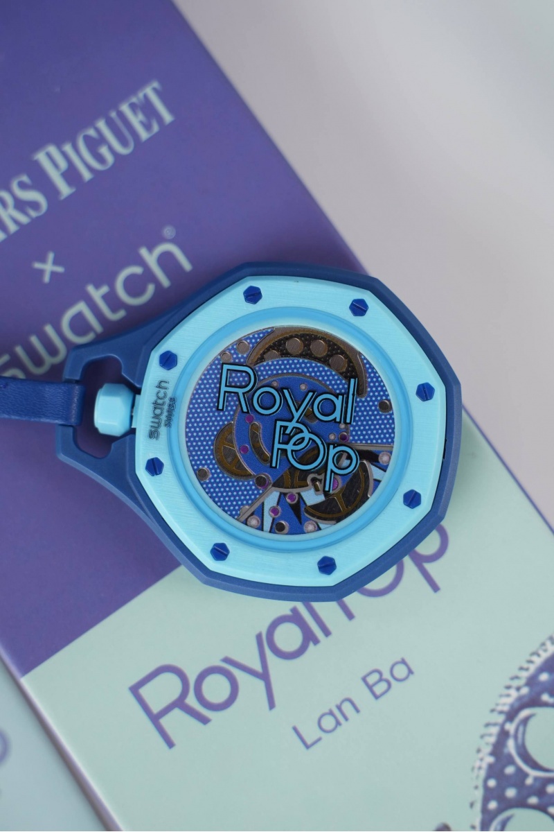Designer Clothing Часы Audemars Piguet x Swatch "Royal Pop" Lan Ba premium