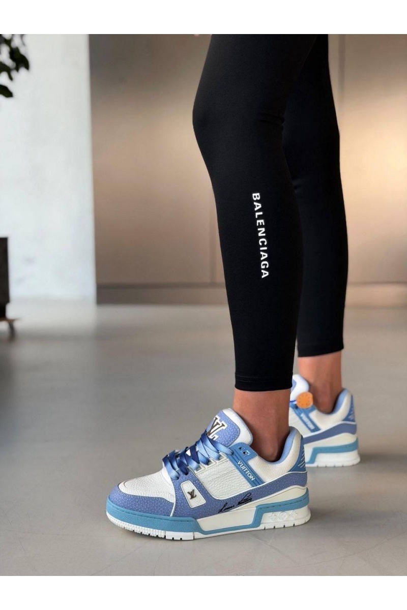 Balenciaga Женские черные леггинсы premium