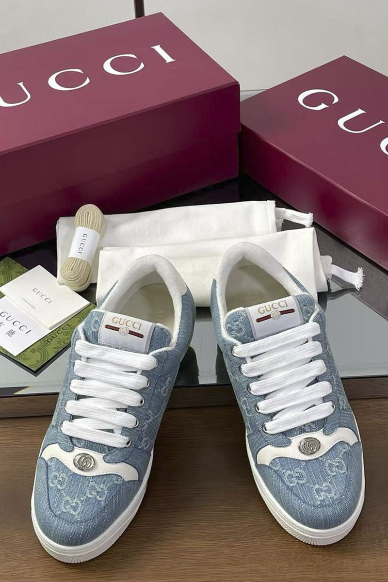 Gucci Женские кроссовки GG Interlocking