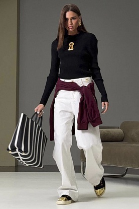 Женские джинсы premium - White