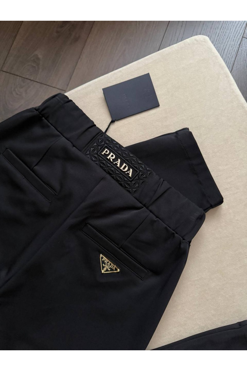 Prada Чёрные женские брюки 