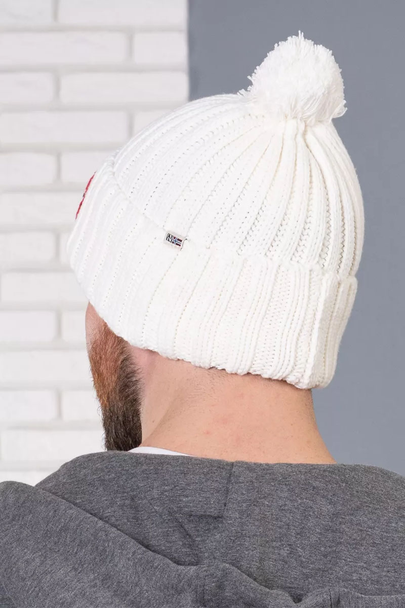 Napapijri Шапка белого цвета Semiury 