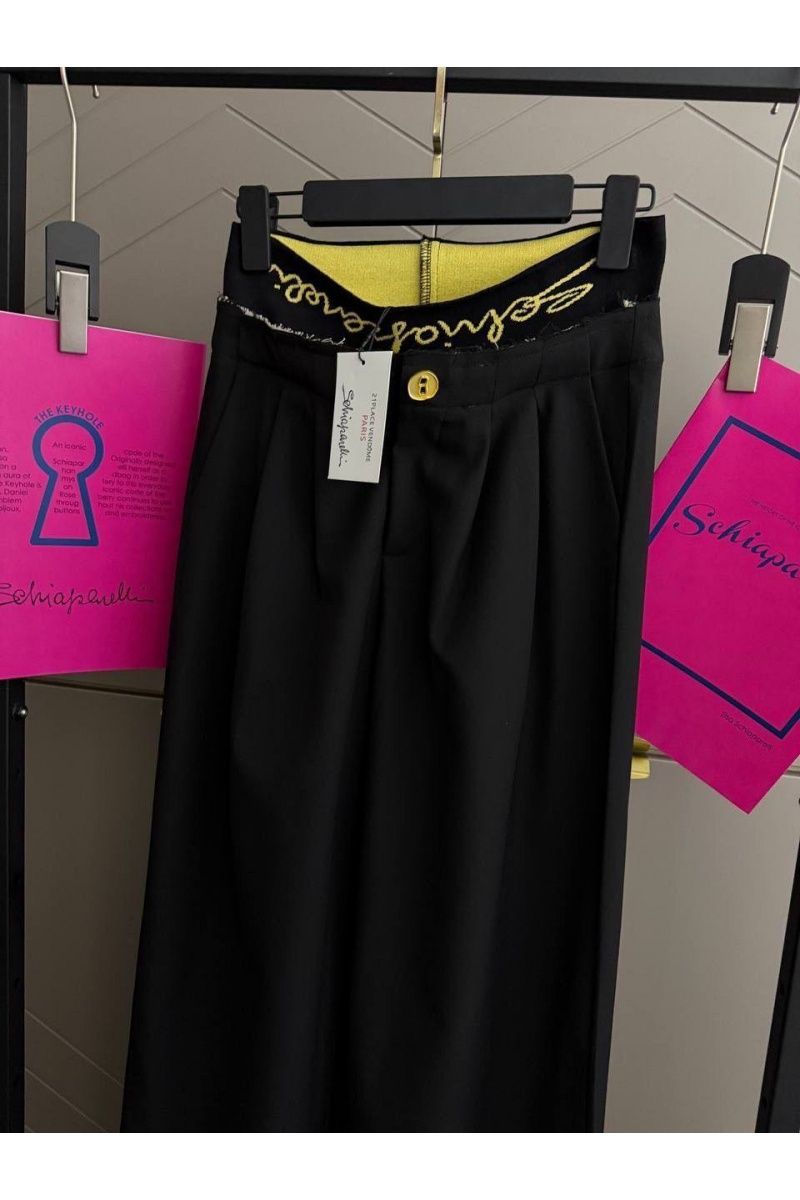 Schiaparelli Женские чёрные брюки premium