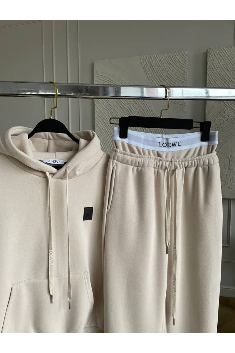 Loewe Женский костюм тройка на флисе Premium - Beige