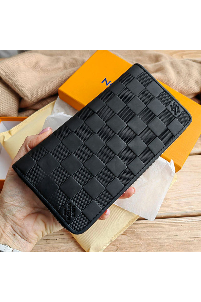 Lоuis Vuittоn Кожаное портмоне Damier 18.5x10 см