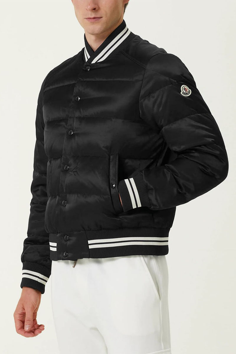 Moncler Утеплённый бомбер Dives - Black