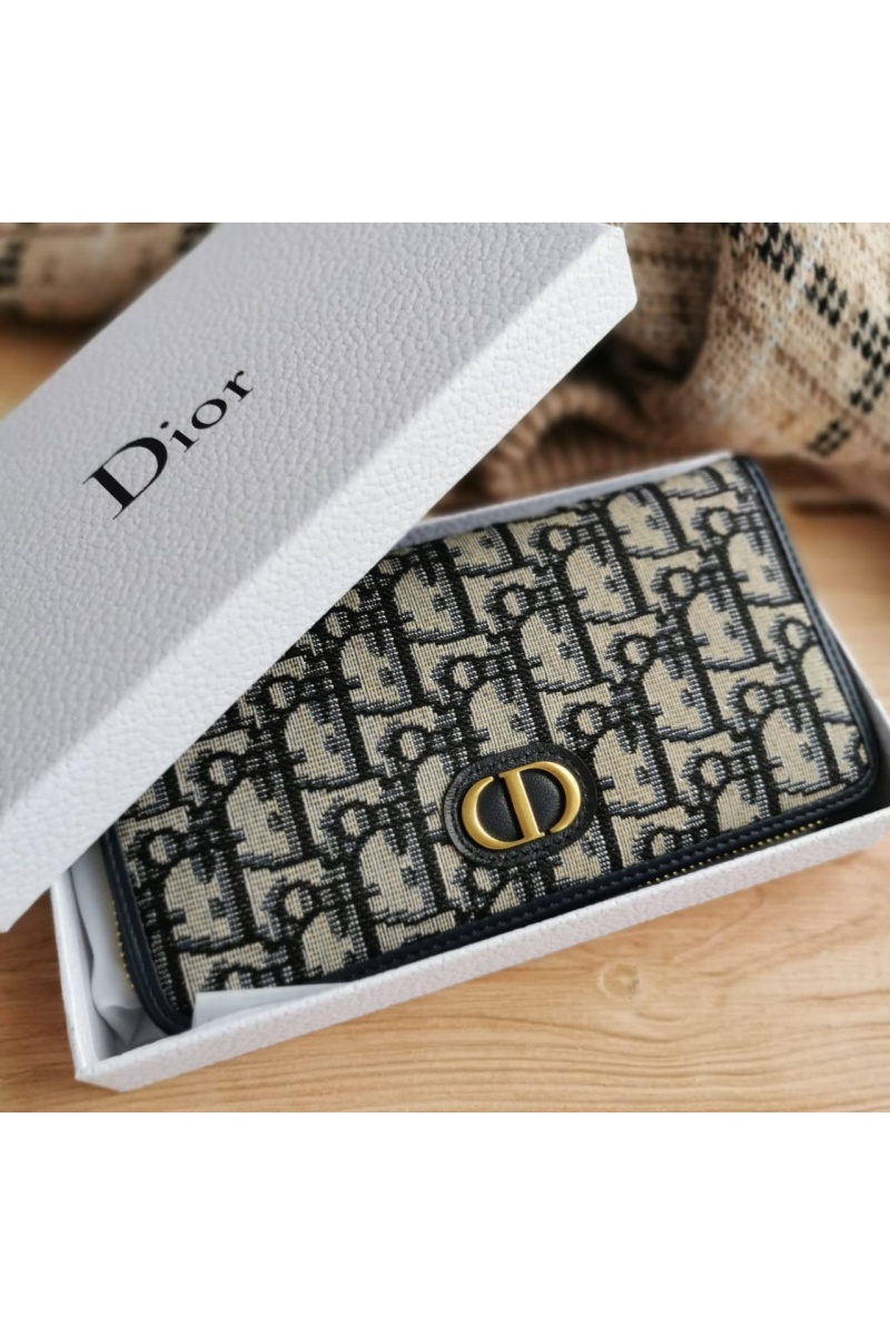 Dior Портмоне Jacquard 19.5x10.5 см