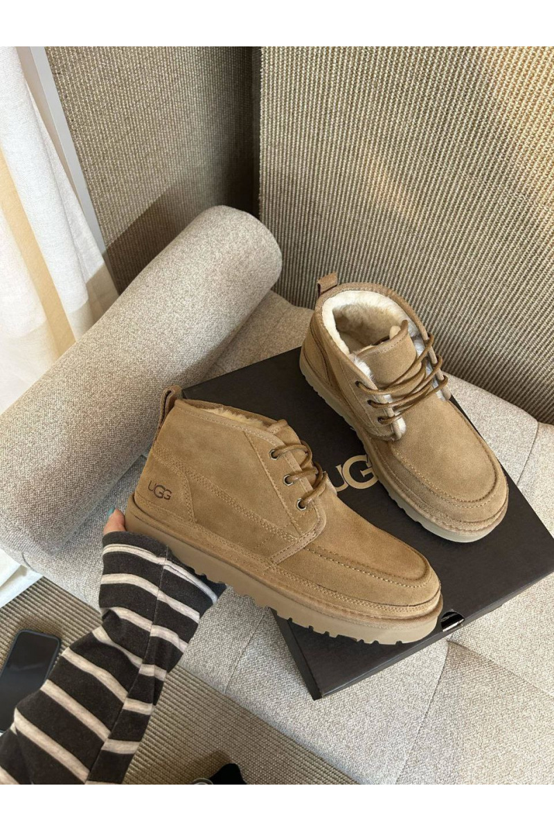 UGG Ботинки с мехом Neumel Moc - Mustard Seed