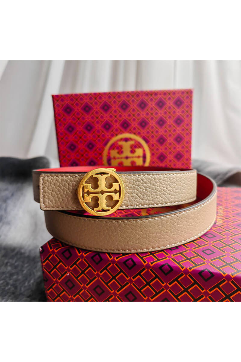 Designer Clothing Двусторонний кожаный ремень Tory Burch - длина 80 / 85 см (2 расцветки)
