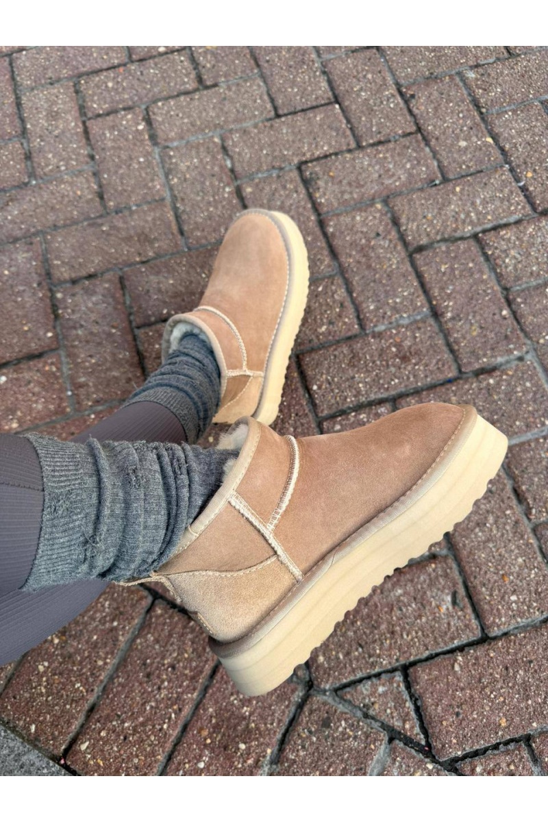 UGG Женские ботинки Classic Ultra Mini Platform - Brown