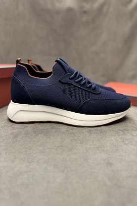 Мужские кроссовки knitted - Navy