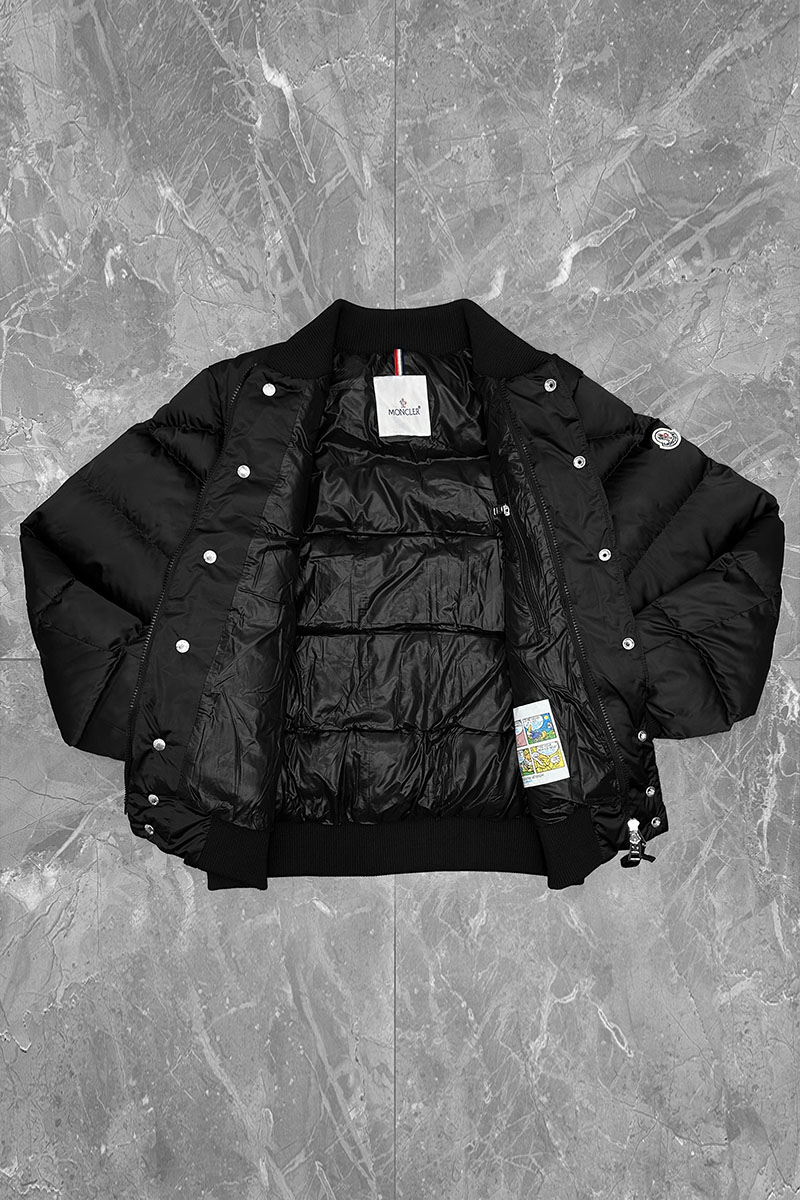Moncler Утеплённый бомбер Dives - Black