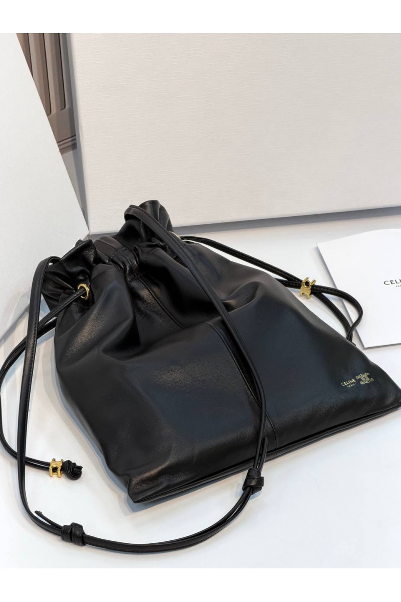 Celine Кожаная сумка Small Crystal Pouch premium 32x29x0.5 см