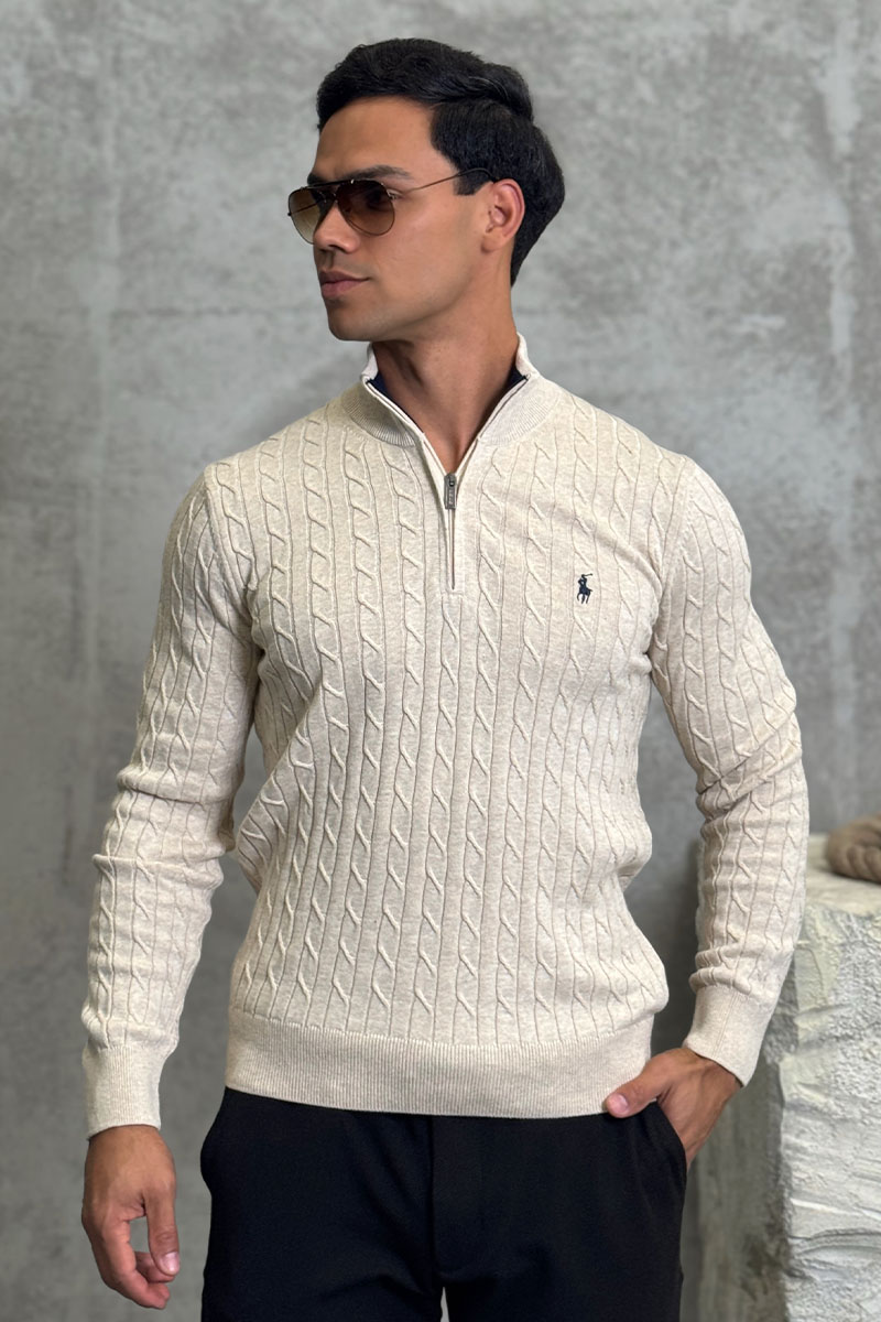 Polo Ralph Lauren Мужской джемпер cable-knit - Beige