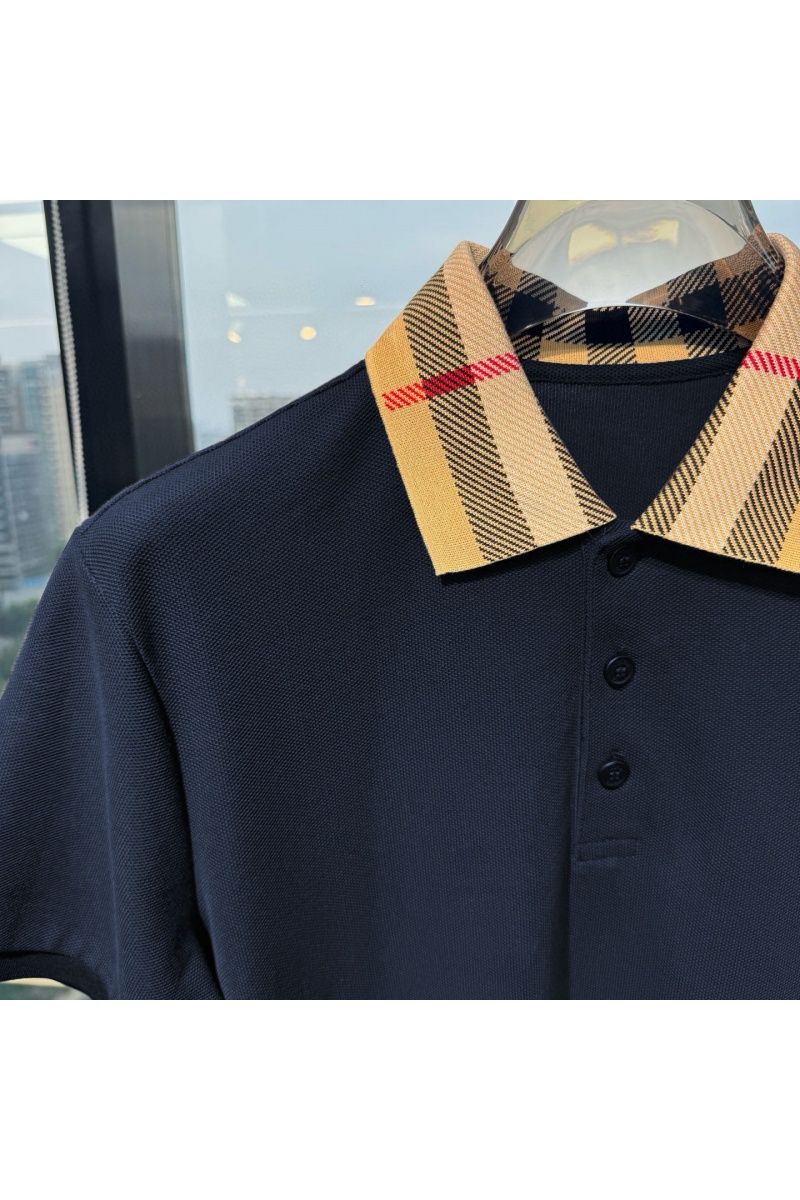 Burberry Мужское поло Premium - Navy