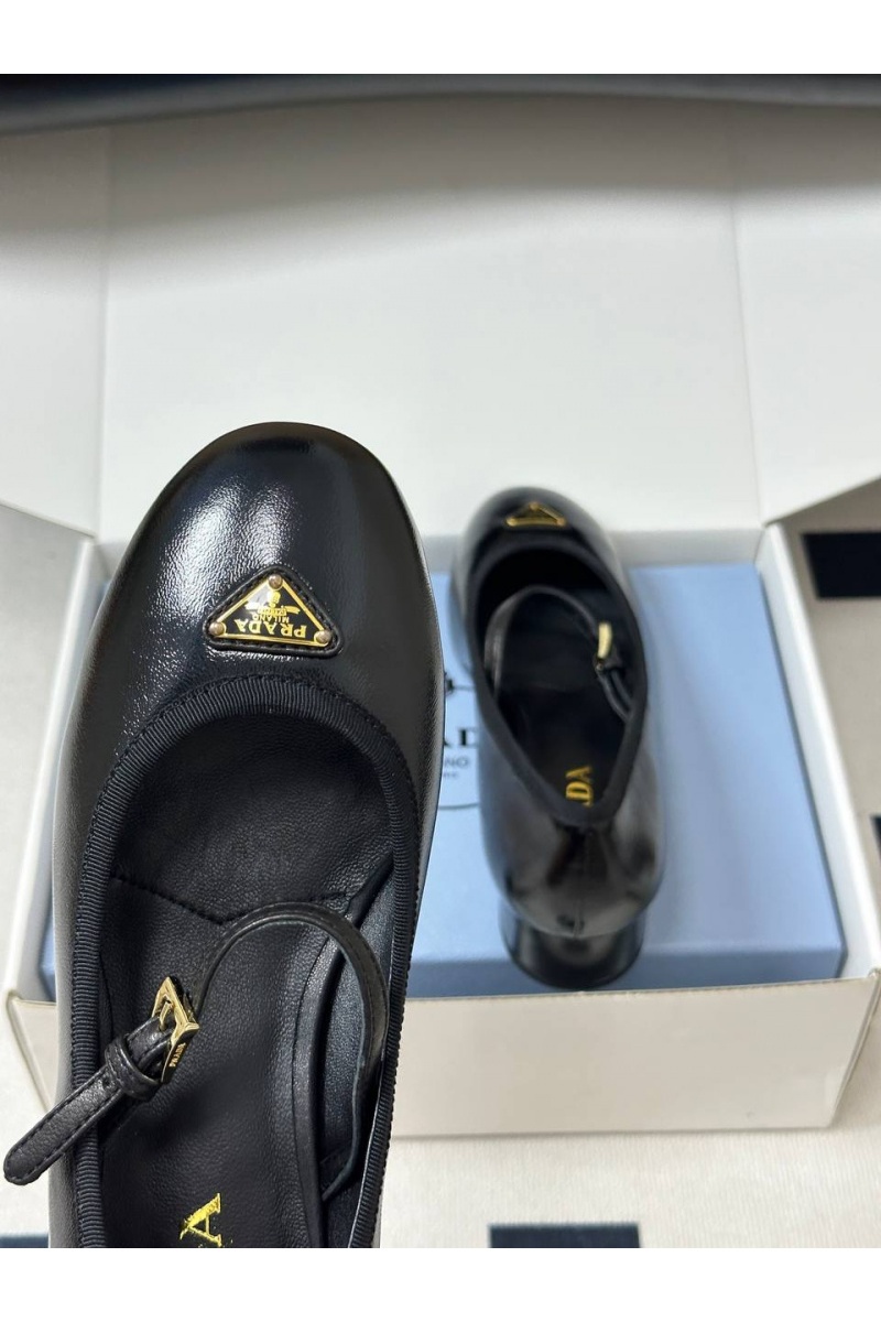 Prada Женские кожаные туфли premium