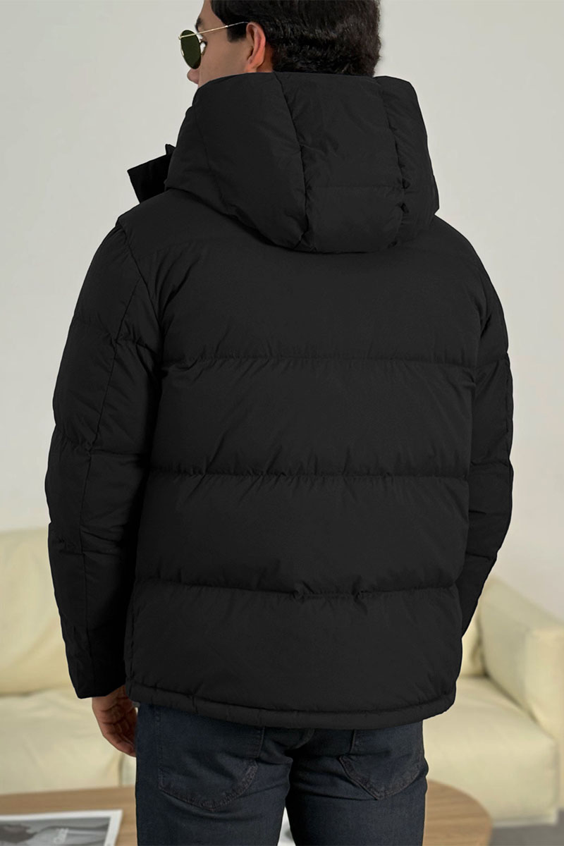Prada Мужской пуховик Linea Rossa - Black 
