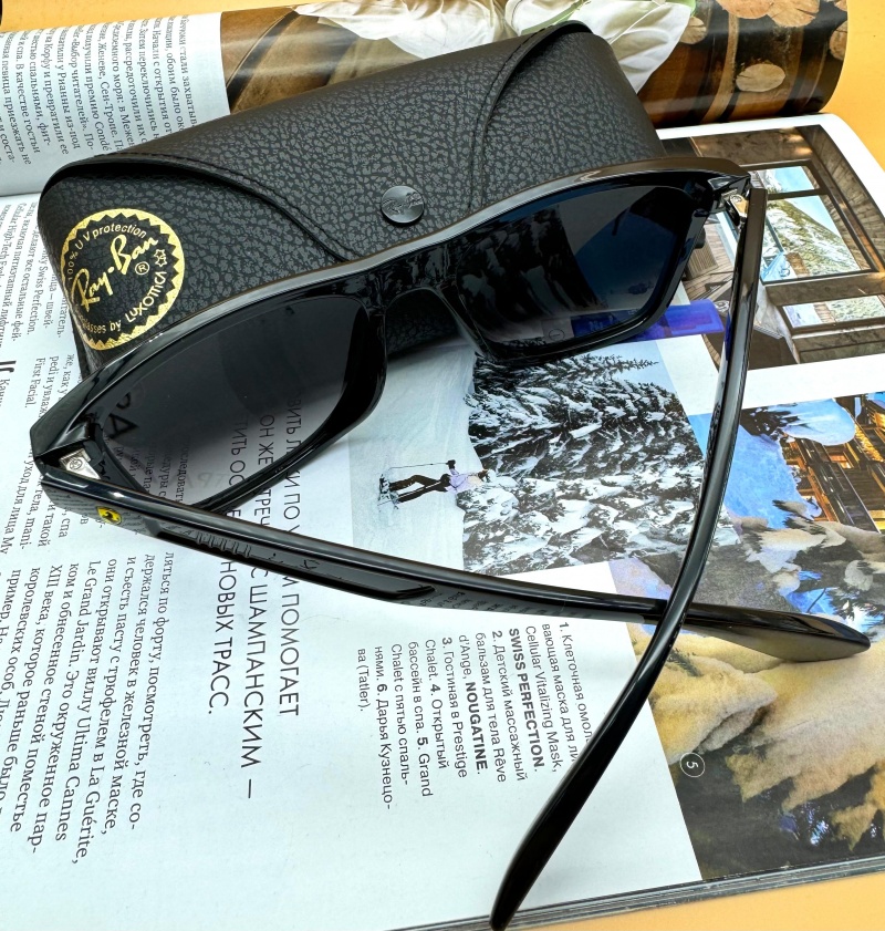 Ray-Ban Солнцезащитные очки Scuderia Ferrari - Black