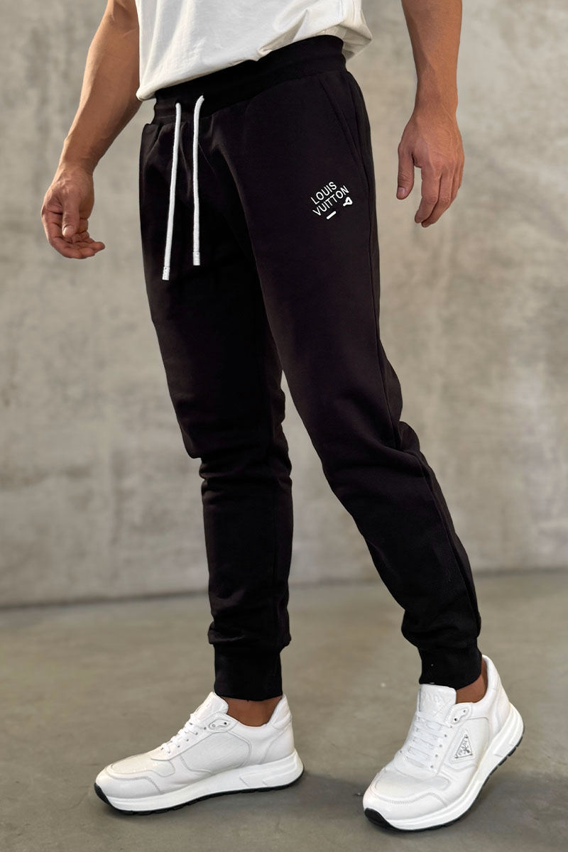 Lоuis Vuittоn Мужской спортивный костюм чёрного цвета