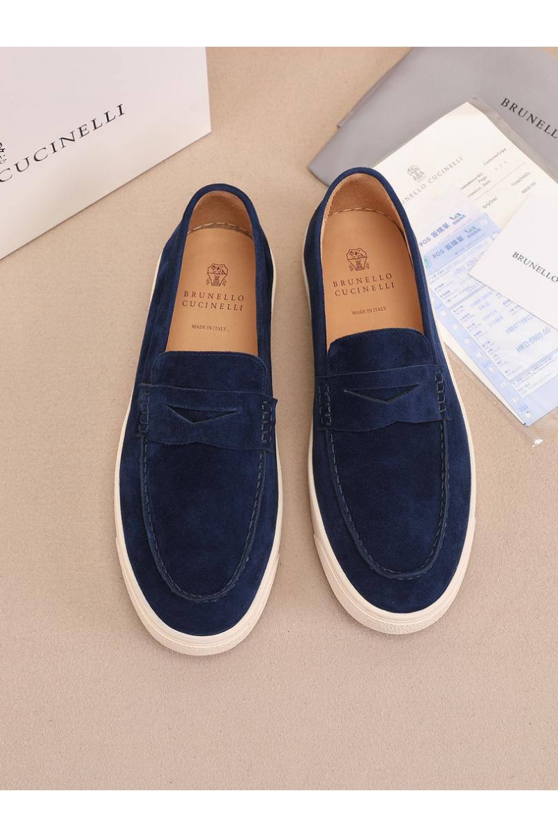Brunеllо Сuсinеlli Мужские замшевые лоферы