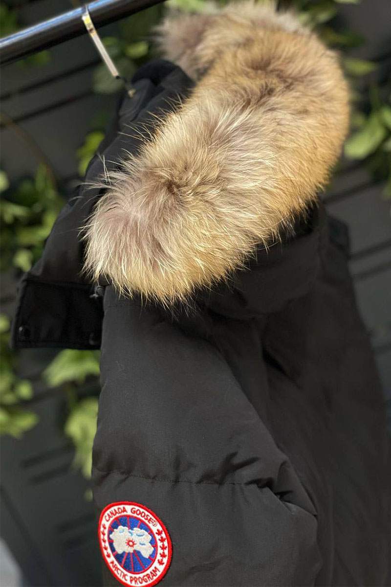 Canada Goose Парка чёрного цвета Emory