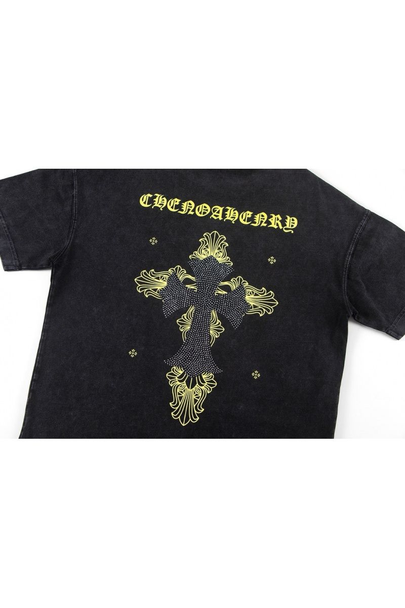 Designer Clothing Чёрная оверсайз футболка Gothic logo 