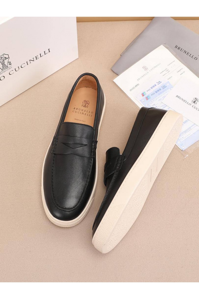 Brunеllо Сuсinеlli Мужские кожаные лоферы