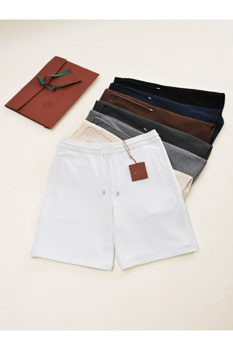 Loro Piana Мужские белые шорты premium