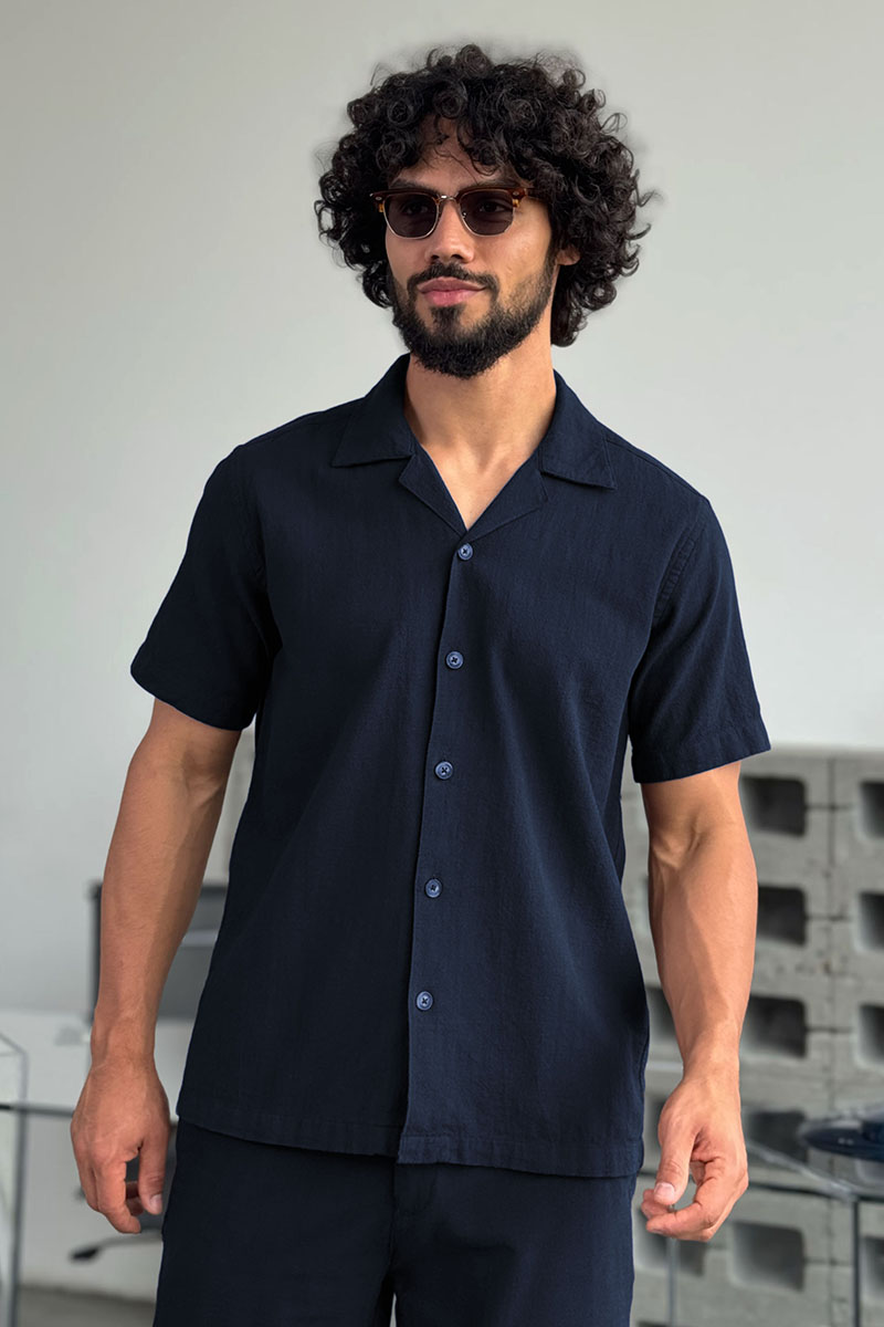 Loro Piana Мужской костюм тёмно-синего цвета