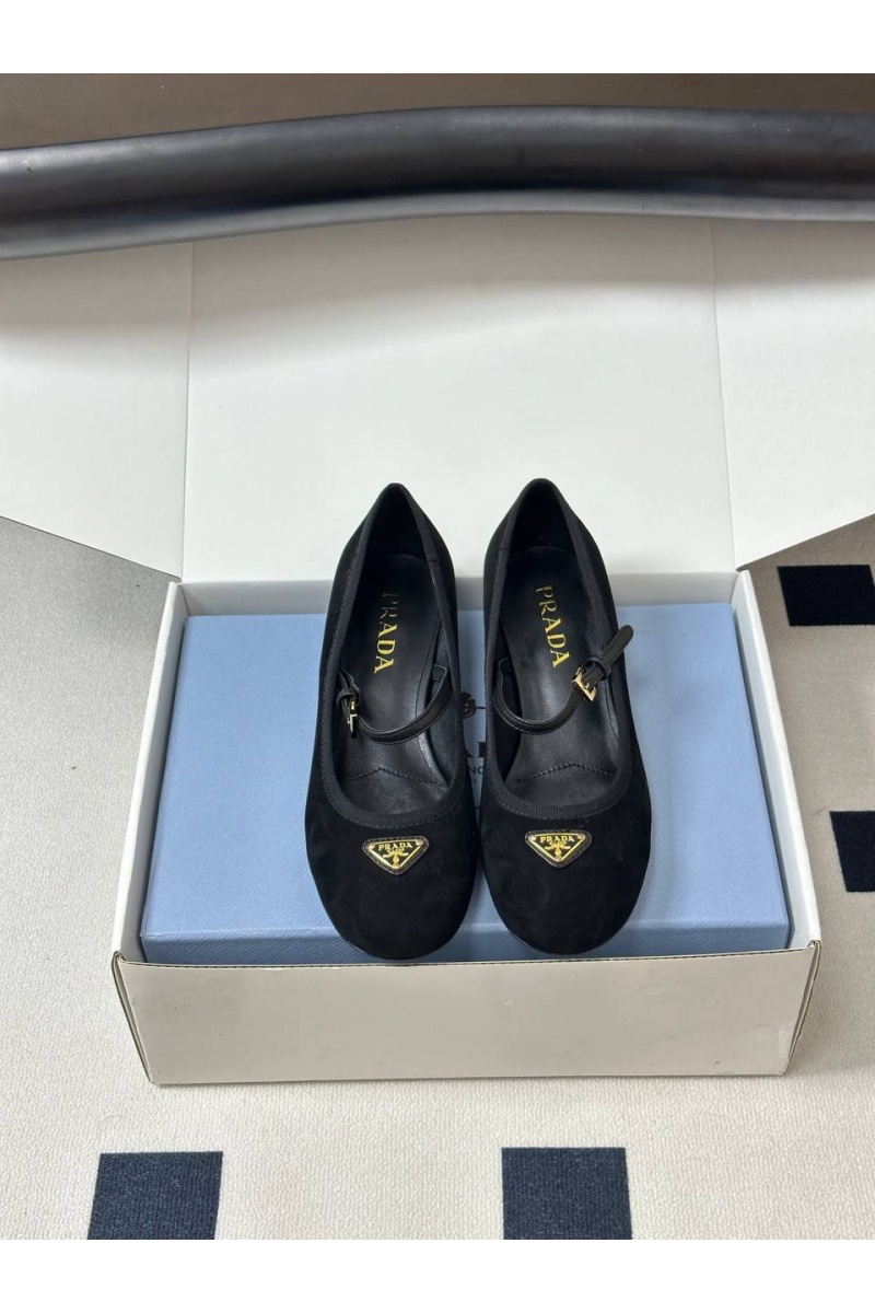 Prada Женские замшевые туфли premium