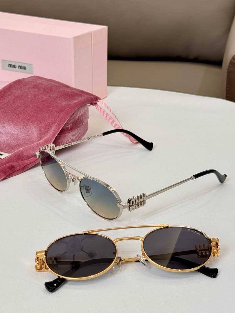 MIU MIU Женские солнцезащитные очки Oval