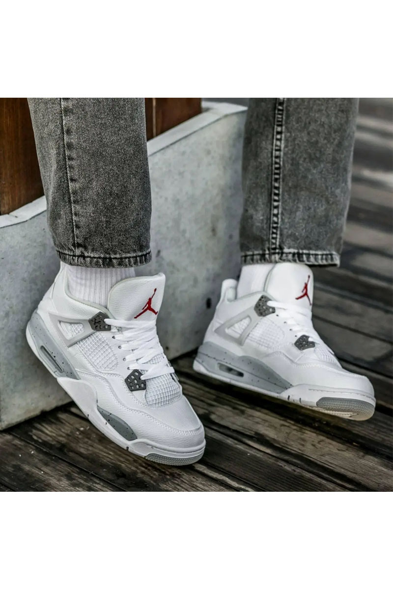 Nike Кроссовки AJ4 Retro - White Oreo