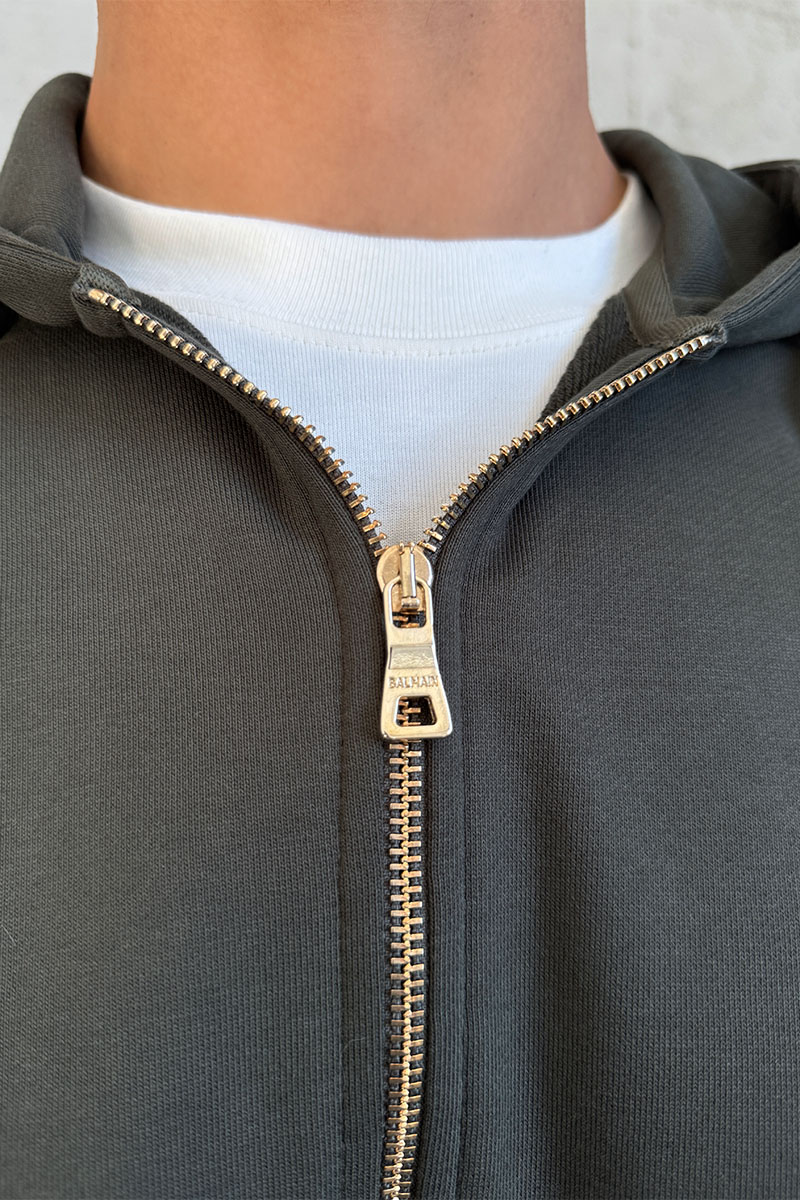 Balmain Зелёный спортивный костюм