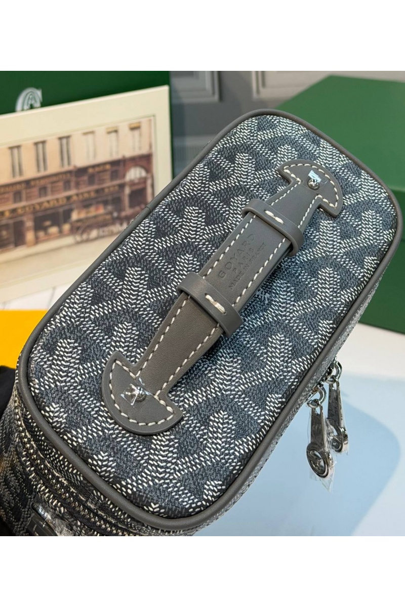 Designer Clothing Кожаная сумка Goyard Muse Mini Vanity ​premium 16,5x10,5x8 см