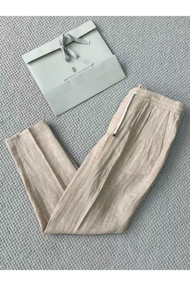 Brunеllо Сuсinеlli Льняные брюки Premium - Beige
