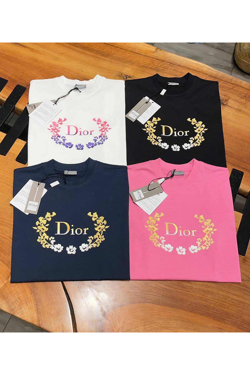 Dior Мужская чёрная футболка Ski Capsule