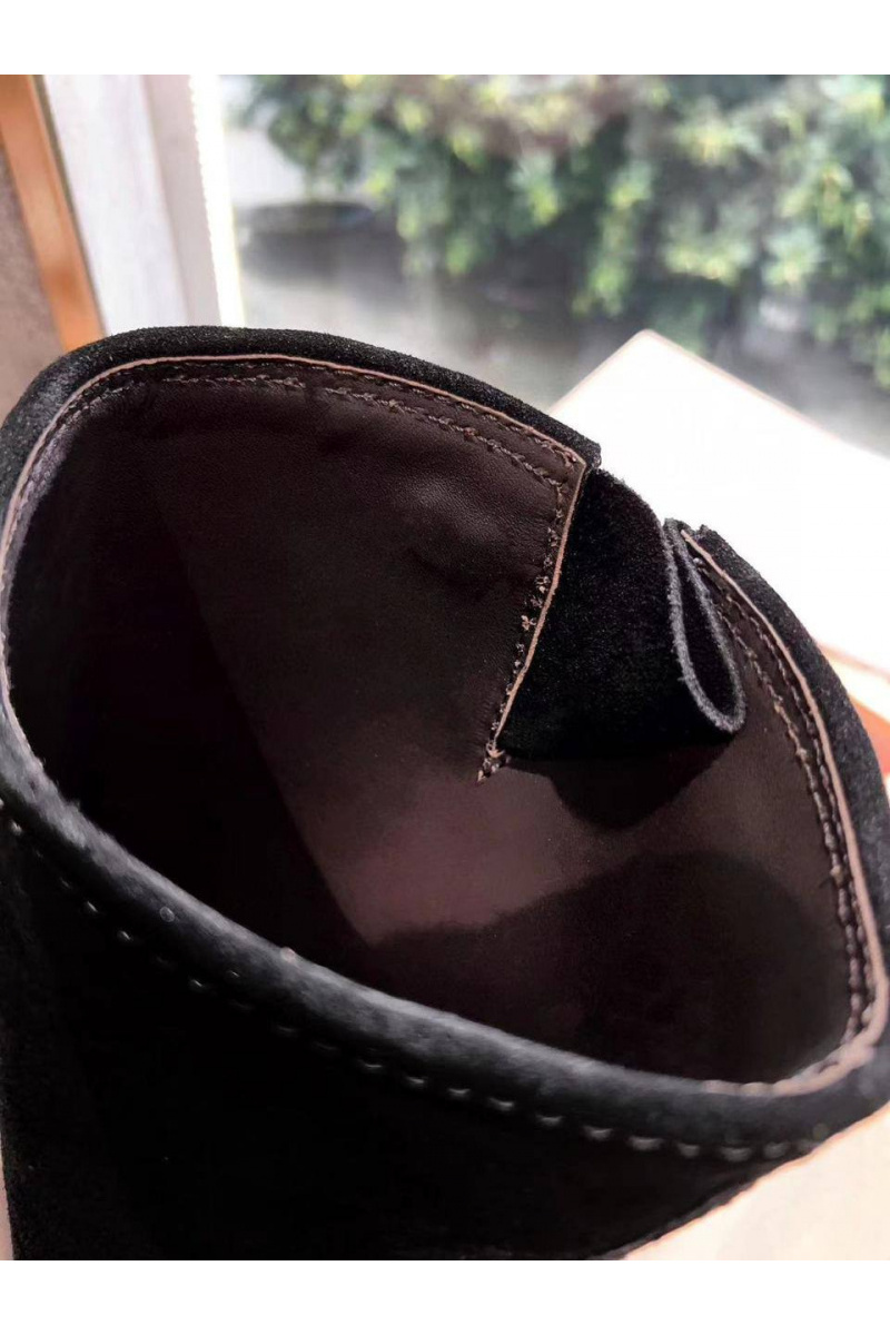 MIU MIU Женские замшевые сапоги Ankle Premium