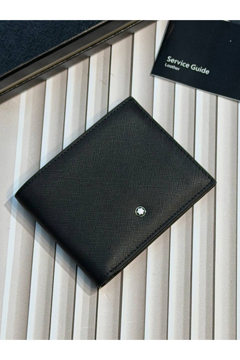 Montblanc Кожаный кошелёк Meistertuck Sartorial premium 11.5x9 см
