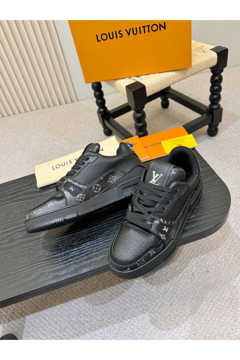 Lоuis Vuittоn Мужские кроссовки Trainer - Black