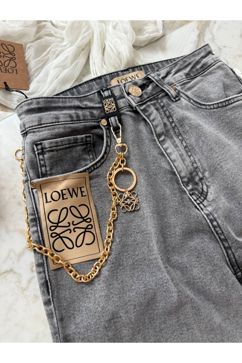 Loewe Женские джинсы Loewe Slouchy - Blue